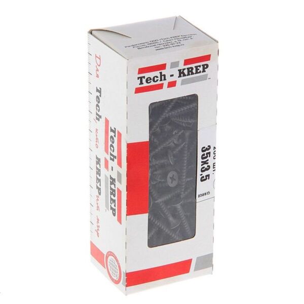 

саморез шсгм 3,5х35 (200 шт) - коробка с ок. tech-krep 102130