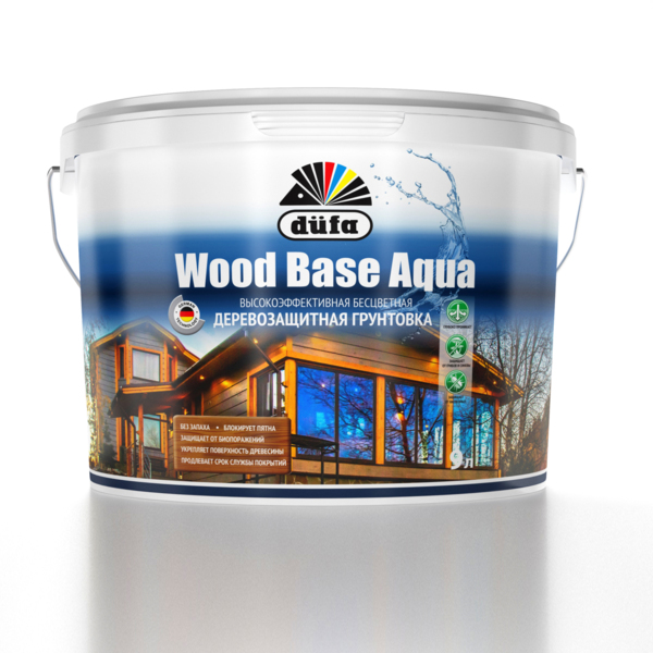 грунт - антисептик dufa wood base 2,5л от АКСОН