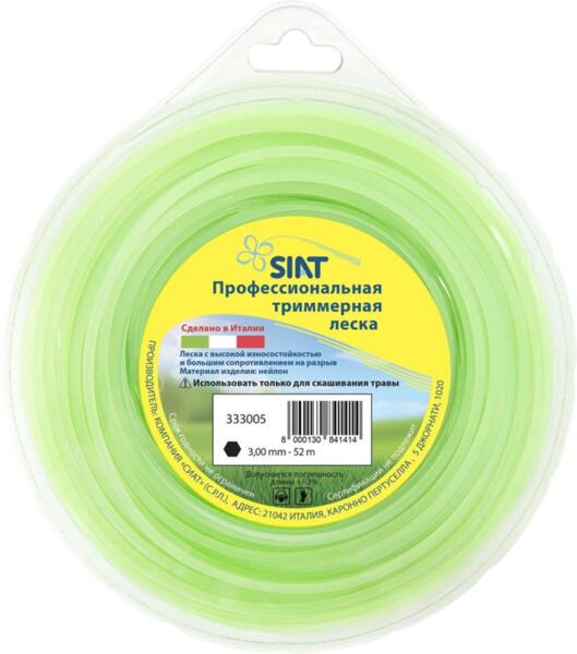 Фото Леска 3,0 мм, шестигранник siat 333005