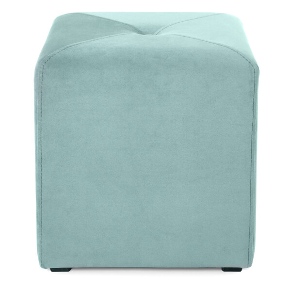 пуф каркасный квадратный  nrava home family 400х400х430 бирюза