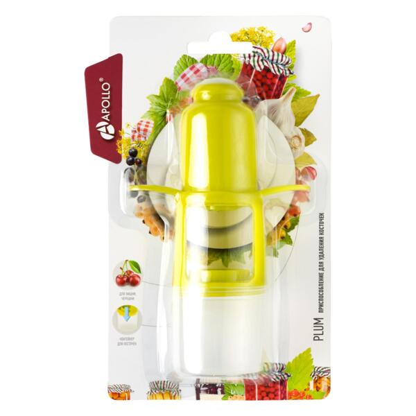 Фото Приспособление для удаления косточек рlum аpollo пластик/нерж.сталь plm-20