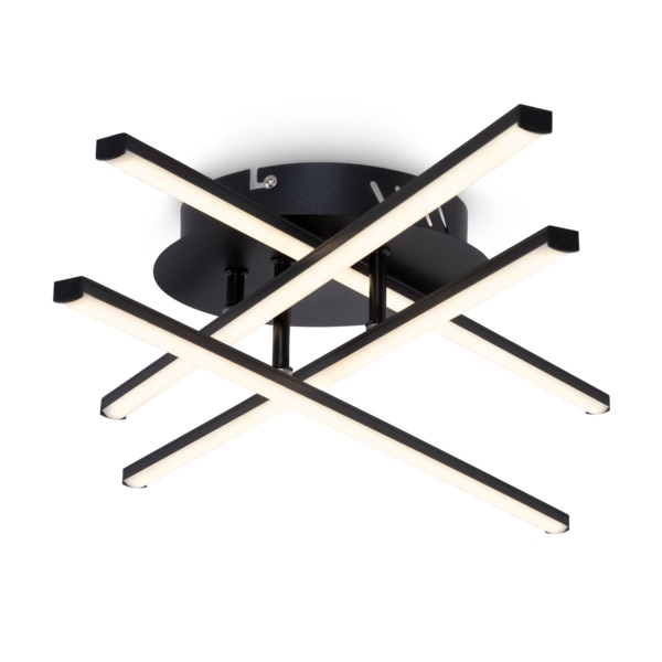 Фото Люстра потолочная freya fr6036cl-l40b 60вт ip20 черный