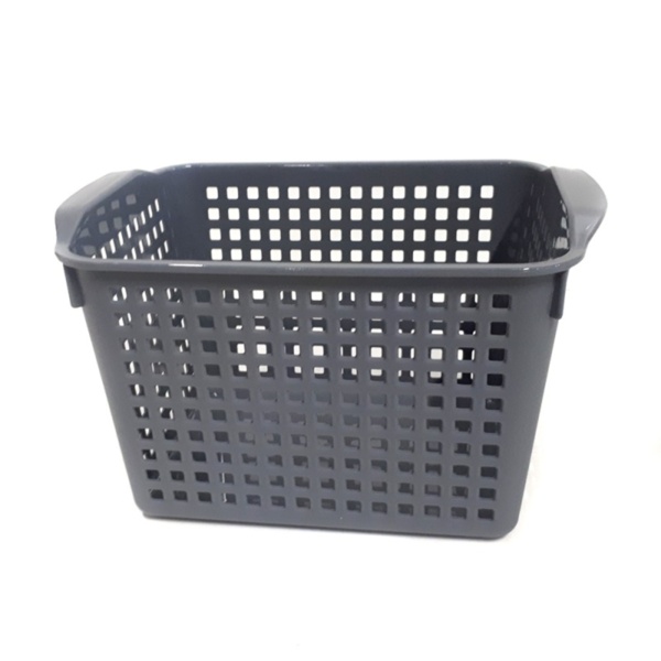 Фото Корзинка 2л лофт violet серый пластик 641008