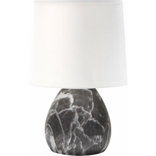 Фото Лампа настольная rivoli damaris 7037-501 е14 40вт ip20 черный б0053456