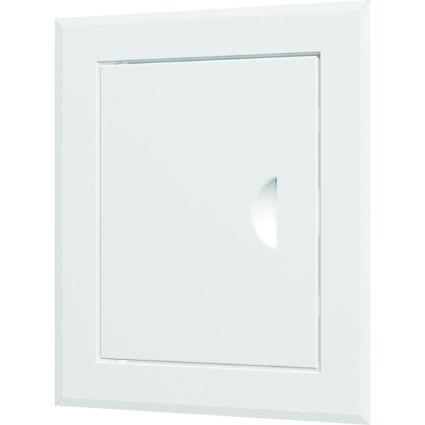 Фото Люк-дверца 400*600мм фланец, металл, рамка 442*642мм, с ручкой и магнитным замком, лт4060мп/э, era