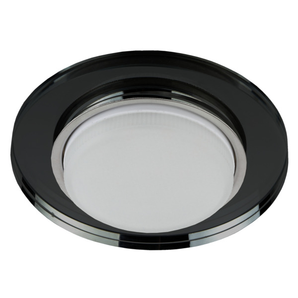 Фото Светильник точечный эра dk80 gx53 ip20 черный б0019577