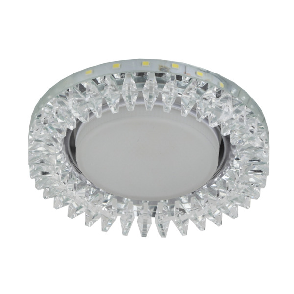 Фото Светильник точечный эра dk ld20 gx53 ip20 прозрачный б0028065