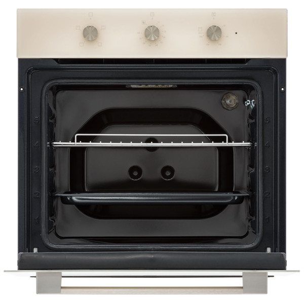 духовой шкаф электрический 60см бежеваый krona sera 60 iv