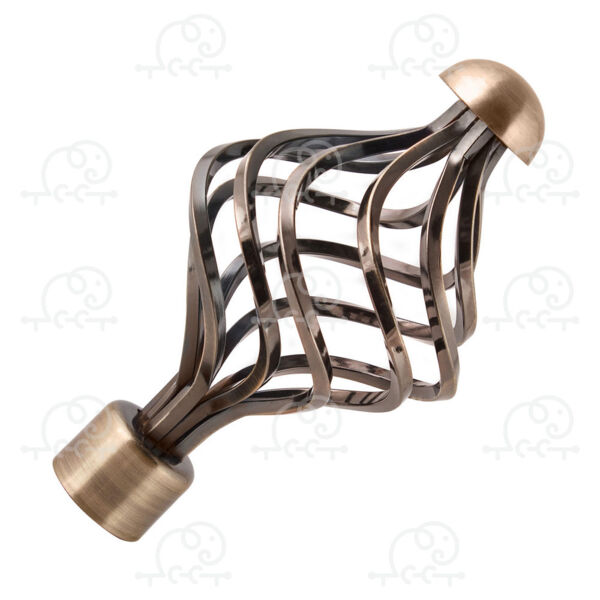 Фото Наконечник d25 ас март ажур 245 /2шт/ антик 4812634003694