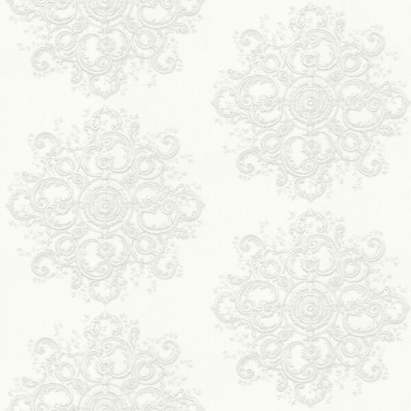 Фото Обои 12082-31 erismann elle флизелин 1,06*10,05м классический белый