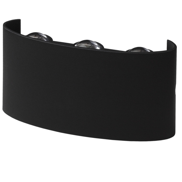 Фото Светильник настенный эра led 6*6вт ip54 черный б0034611