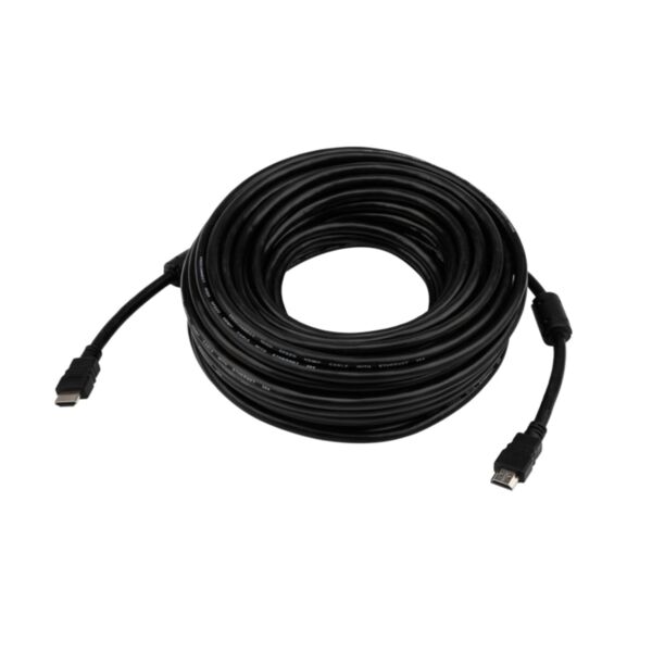 

кабель hdmi/hdmi ver.2,0 (a-m/a-m) 20м, 2 фильтра, черный, proconnect, 17-6110-6
