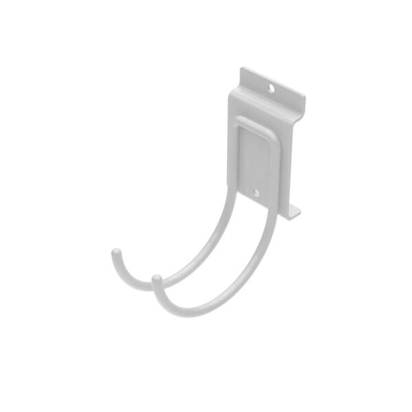 Фото Подвес двойной крючок 90мм на слэт панель