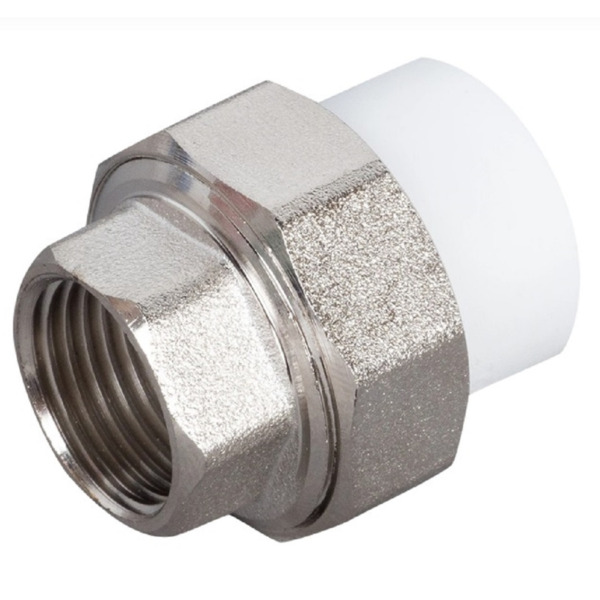 Фото Муфта комб. разъемная (американка), внутр. резьба 20х1/2 ростерм 100013601