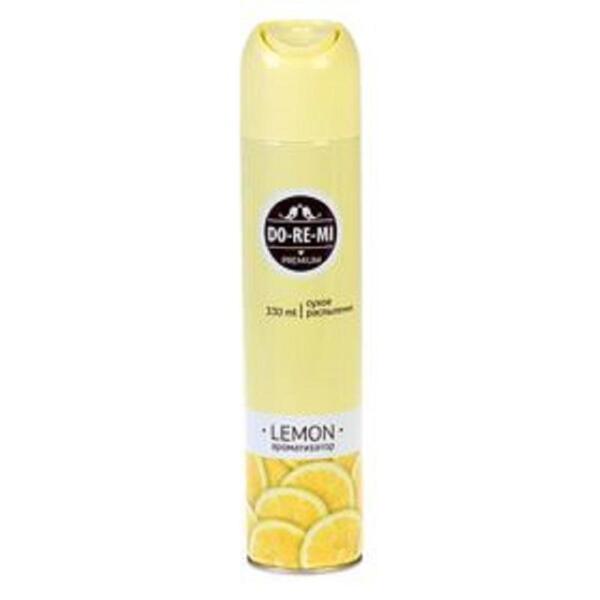 Фото Освежитель воздуха 330мл до-ре-ми премиум лимон