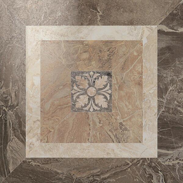 Фото Керамогранит privilege moka cassettone new коричневый 45х45 916599