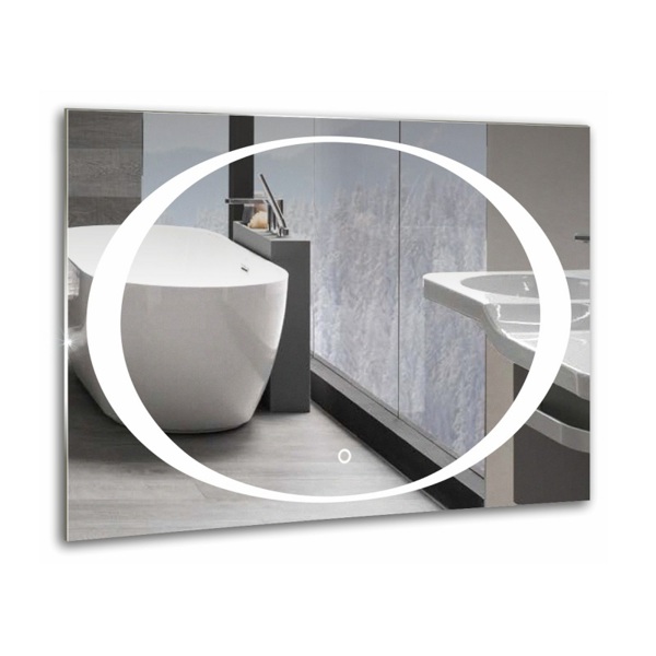 Фото Зеркало с подсветкой azario 68,5*91,5 фр00001402