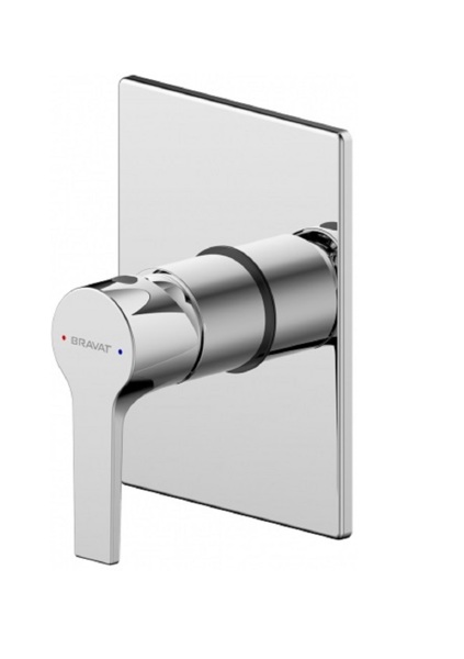 Фото Смеситель встраиваемый в стену bravat pb85179c-a-rus