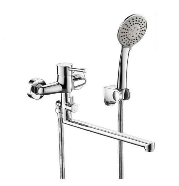 Фото Смеситель для ванны однорычажный bravat f6332366cp-01l-rus