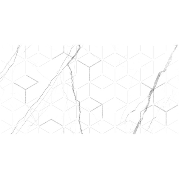 декор настенный siluet gt 25*50 белый gt124vg