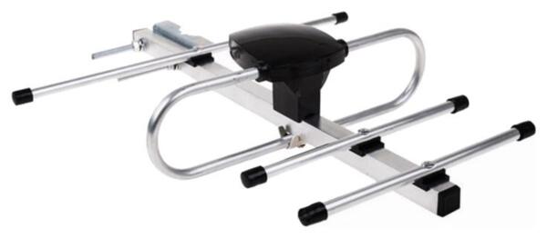 Фото Антенна для тв наружная активная dvb-t2, 27дб (rx-408), rexant 34-0408