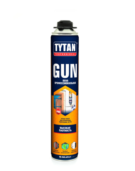 Фото Пена монтажная Tytan Professional Gun профессиональная 750 мл.
