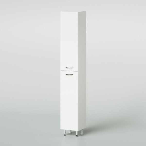 Фото Пенал напольный итана  уют 30 300х305х1910 универсальный белый глянец