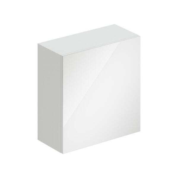 

шкаф подвесной итана cubo 60 (лакобель 9003 pure white)