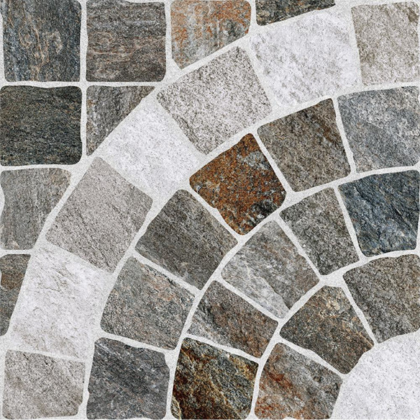 Фото Керамогранит лиссабон 4д серый 50х50 ск000036174