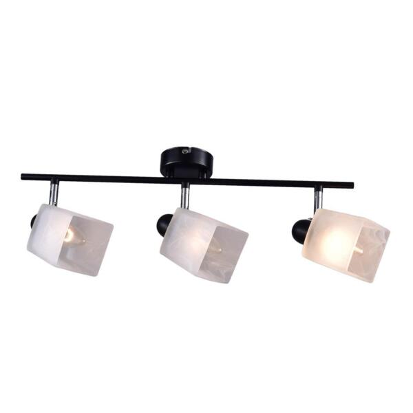 

спот россвет лофт рс21856 bk+cr/3c е14 3x60вт ip 20