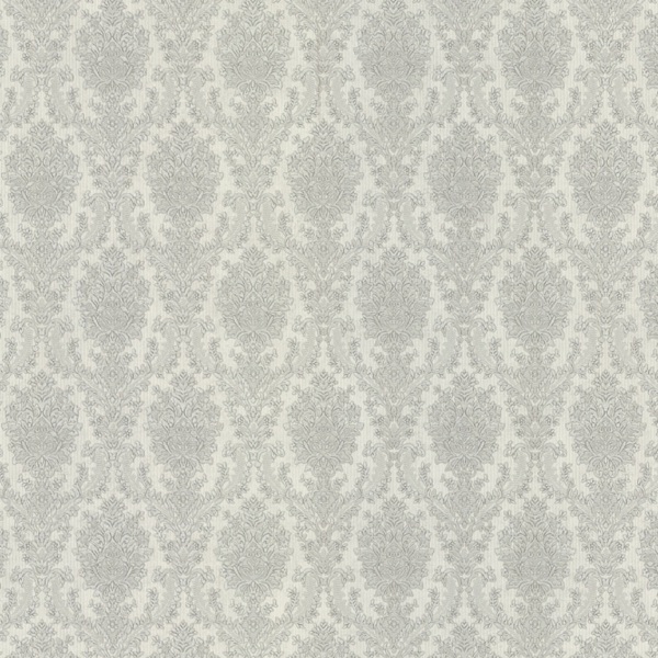 обои 75128-11 wall decor ливерпуль флизелин 1.06x10,05м дамаск серый