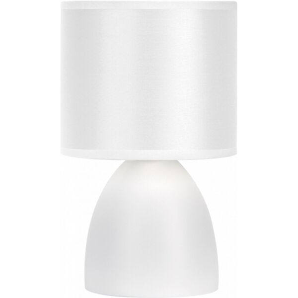 Фото Лампа настольная rivoli nadine 7042-502 е14 40вт ip20 белый б0053455