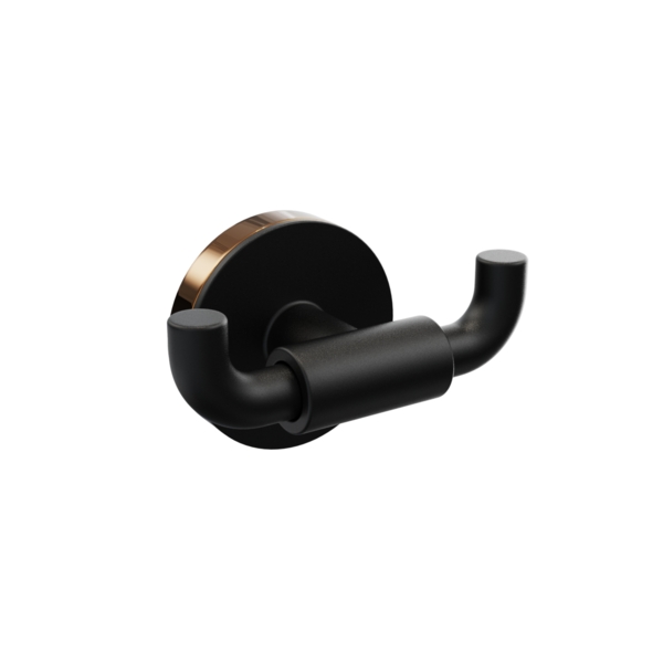 Фото Крючок двойной lord fora нерж.сталь черный for-lord053bl