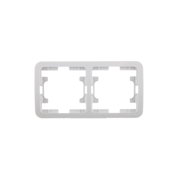 Фото Рамка (белая, двухместная) makel mimoza 22012