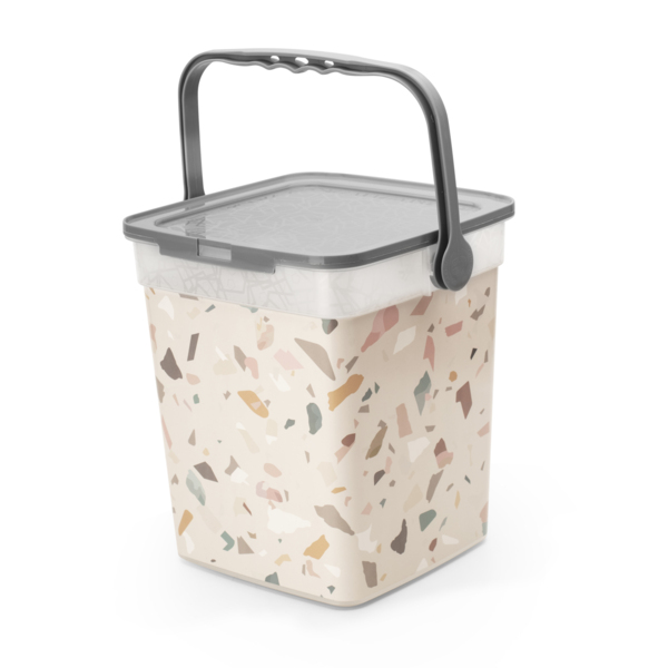 контейнер универсальный с декором и вкладышем 8.5л архимед р2191i