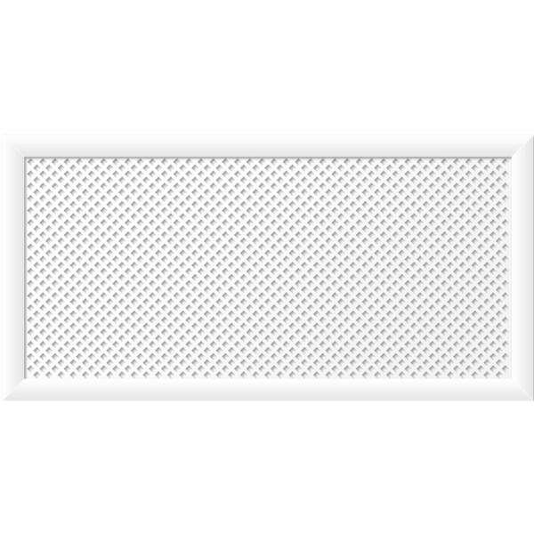 Фото Экран для радиатора stella 120х60 см. глория белый