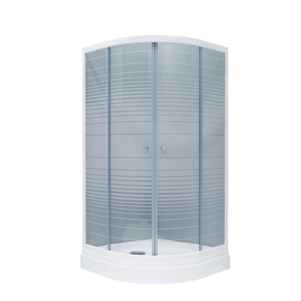 Фото Душевое ограждение triton стандарт 90*90 а низ.поддон щ0000025434