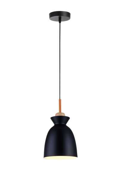 

светильник подвесной toplight marylou tl1202h-01bk е27 1x40вт ip 20