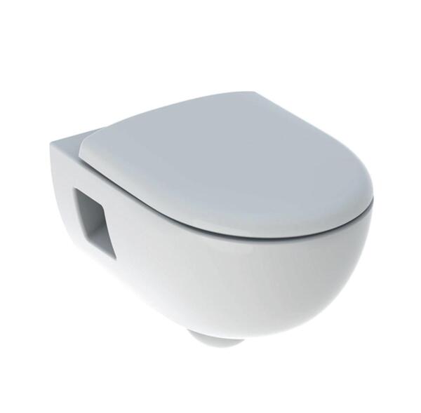 Фото Унитаз подвесной geberit renova 500.800.00.1 с крышкой-сиденьем микролифт