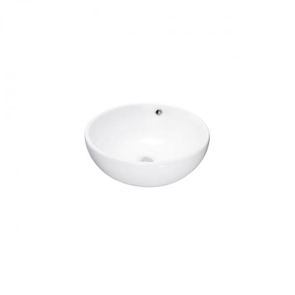 

раковина накладная bravat circle 43,5 c22283w-eng