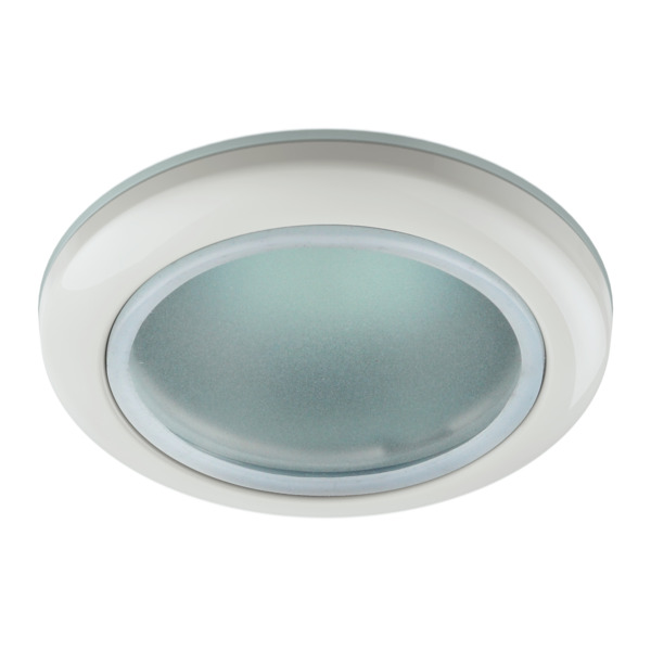 Фото Светильник точечный эра wr1 gu5.3 ip 44 белый б0005214