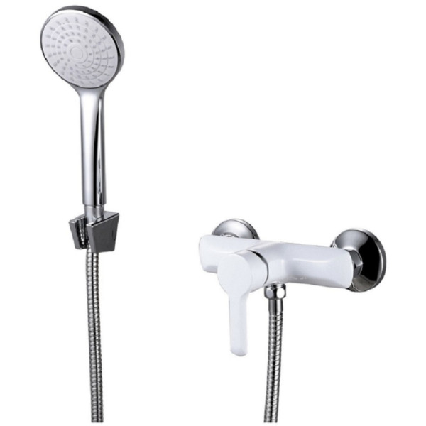 Фото Смеситель для душа рычажный esko sorrento white sr 80w