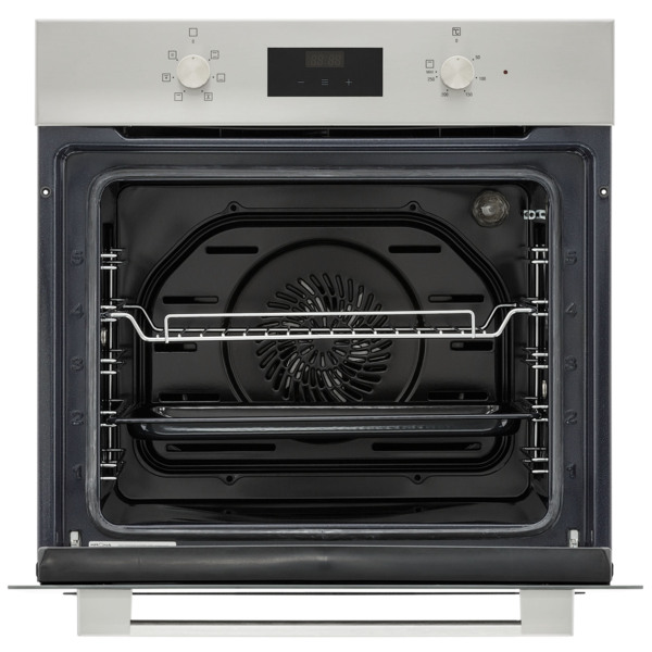 духовой шкаф электрический 60см черный нержавеющая сталь krona magnete 60 ix