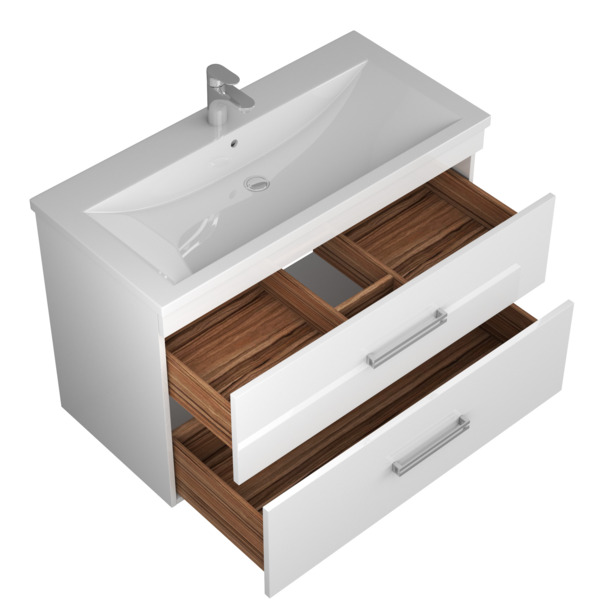 тумба под раковину подвесная veneciana tenna 100 (510010)