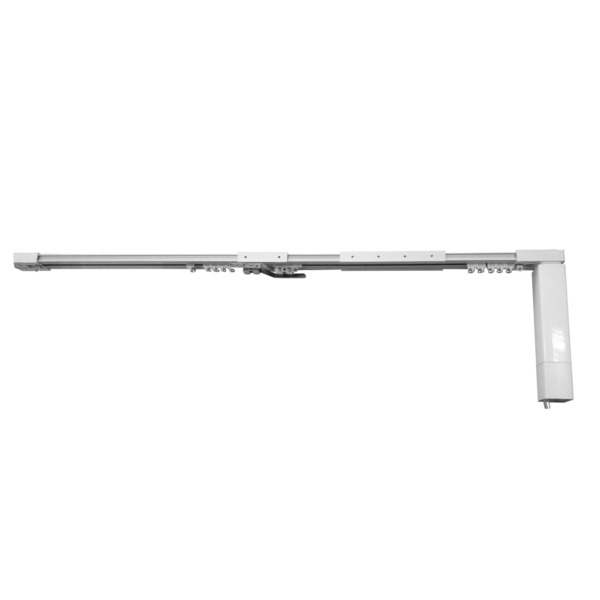 Фото Электрокарниз эскар 5,12м однорядный хром 77705