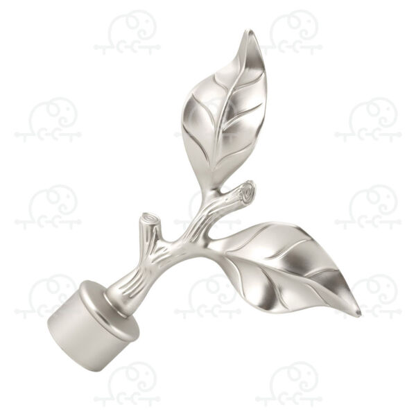 Фото Наконечник d25 ас март лист розы /2шт/ сатин 4812634003953