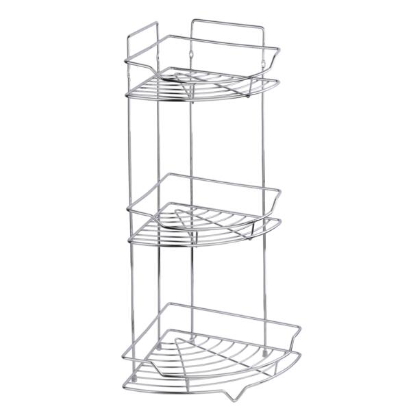 Фото Полочка тройная угловая сектор