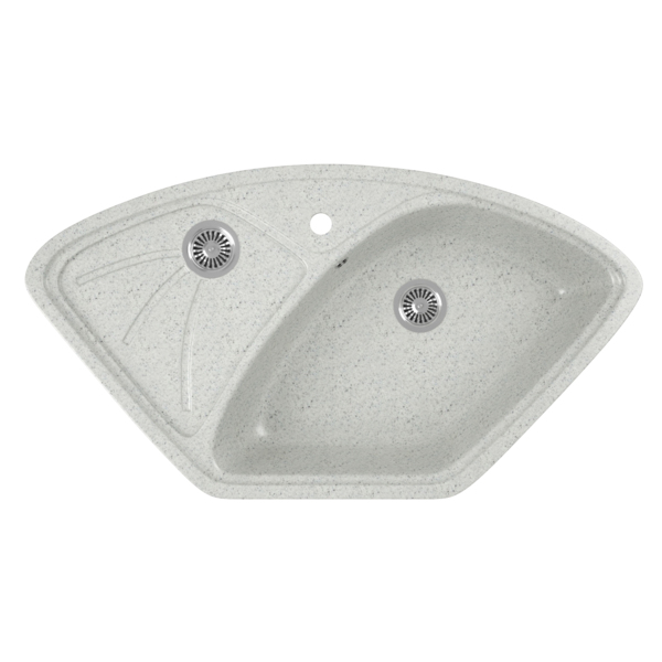 Фото Мойка кухонная мраморная greenstone 104x57 grs-10e-310 серый