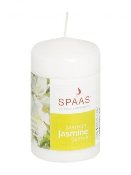 Свеча арома столбик 6/10см божественный жасмин (25ч)