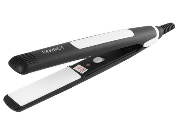 Выпрямитель для волос (черно-белый, 20вт) energy en-850